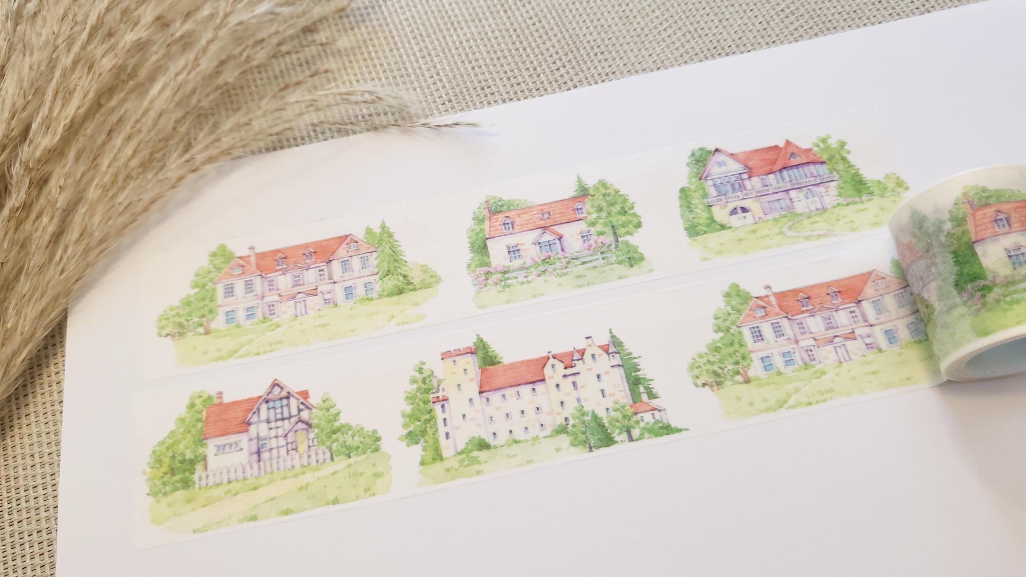 Design Washi Tape Houses